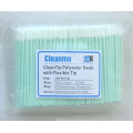 Cleanmo PS758LM microfiber swab stick totally lint free for Optical Instrument/lens/disk